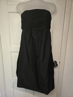 Strapless Black Cocktail/Wedding Dress 8